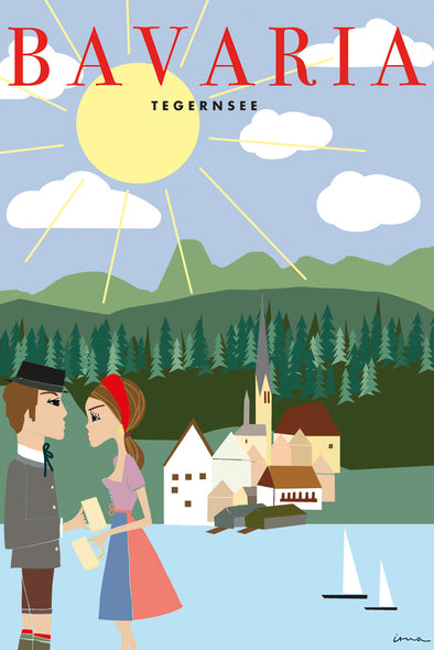 Travel Poster "Bavaria"