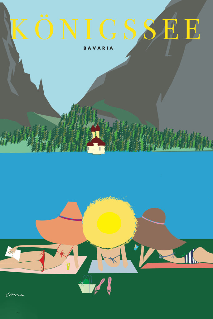 Travel Poster "Königssee"