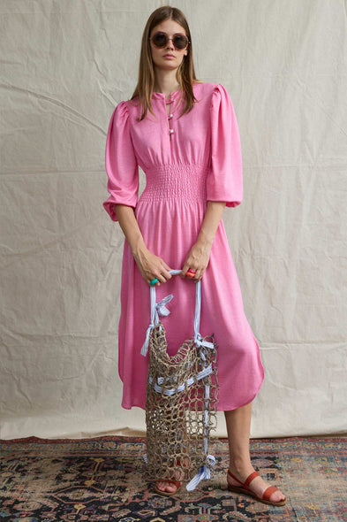 Taroudant dress. Rose