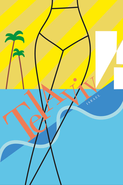 Travel Poster "Tel Aviv Abstrakt"