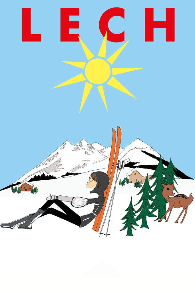 Travel Poster "Lech 3"