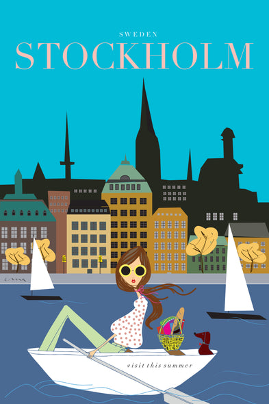 Travel Poster "Stockholm"