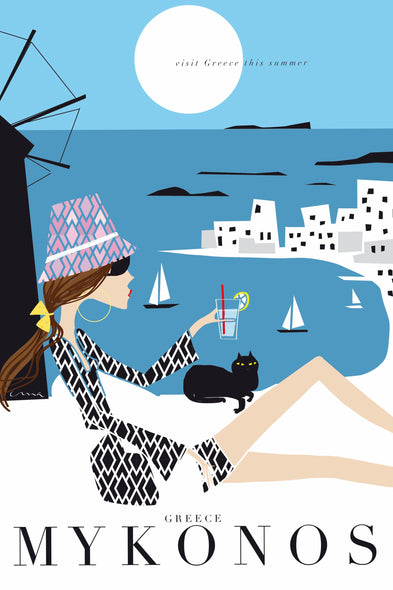 Travel Poster "Mykonos"