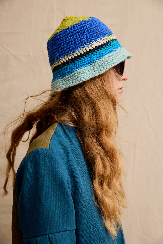 Traveler hat. Crocheted