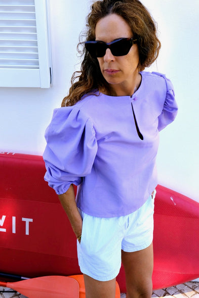 Colonelle Tunic. Purple