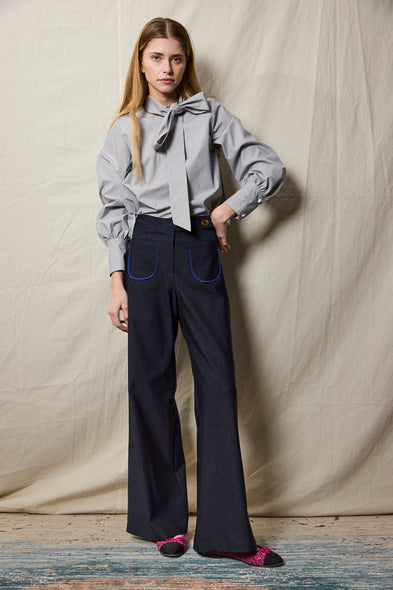 IRMA embroidered Denim