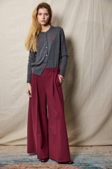 Palazzo Pants. Burgundy