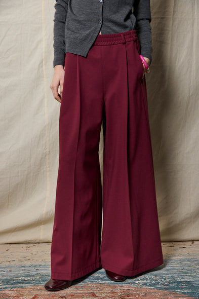 Palazzo Pants. Burgundy