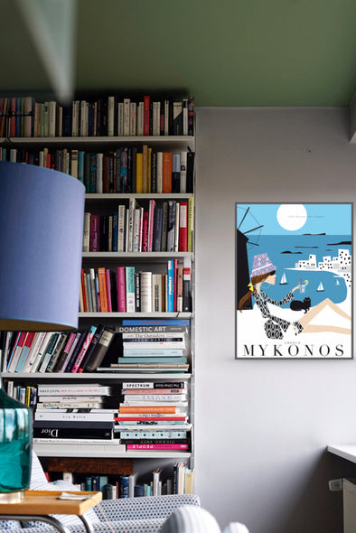 Travel Poster "Mykonos"