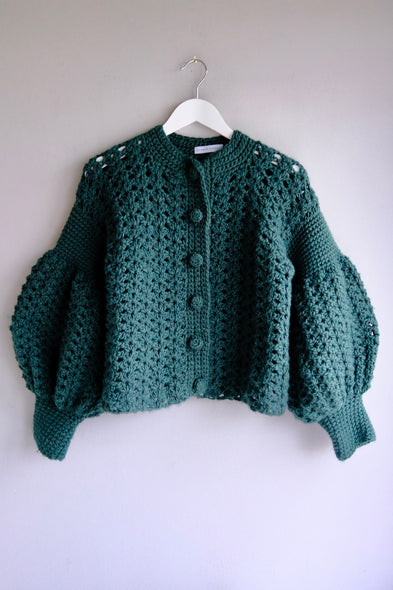 Knitwear No.115. Jardin du Bagatelle Cardigan