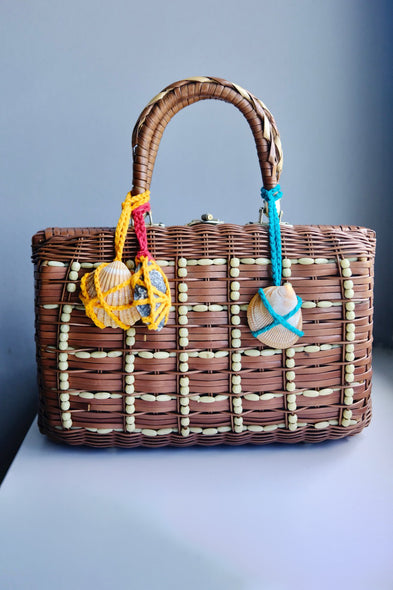 Delano Raffia Handbag 1962