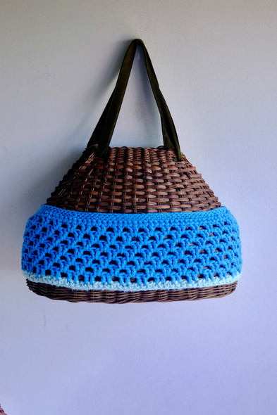 Theresa Raffia Handbag 1950