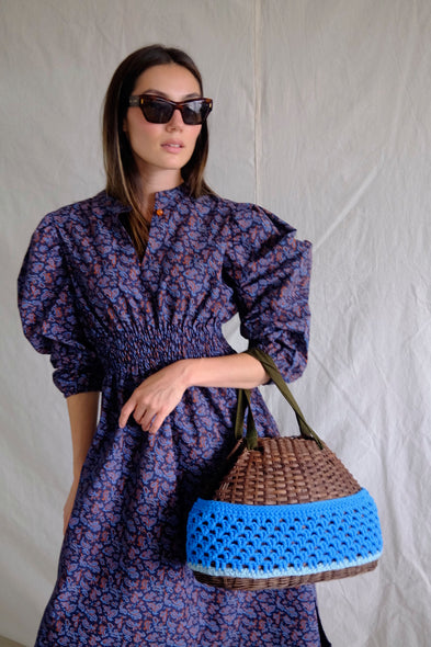 Theresa Raffia Handbag 1950