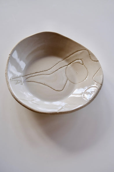 Ceramic IRMA Plate. "Siesta"