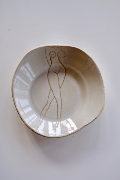 Ceramic IRMA Plate. "Cold Plunge"