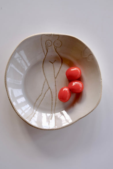 Ceramic IRMA Plate. "Cold Plunge"