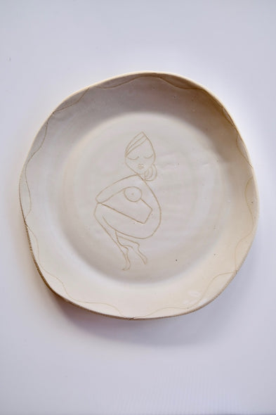Ceramic IRMA Plate. "Early Morning"