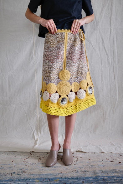 Missoni embellished crocheted skirt