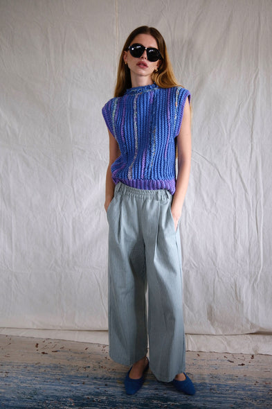 Knitwear No.117. Summer Sleeveless Jumper