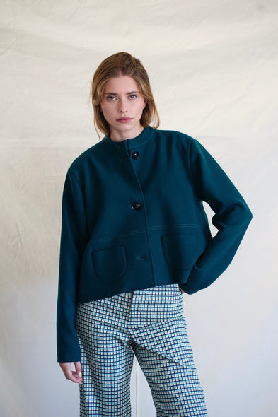 Boulogne Box Jacket virgin wool