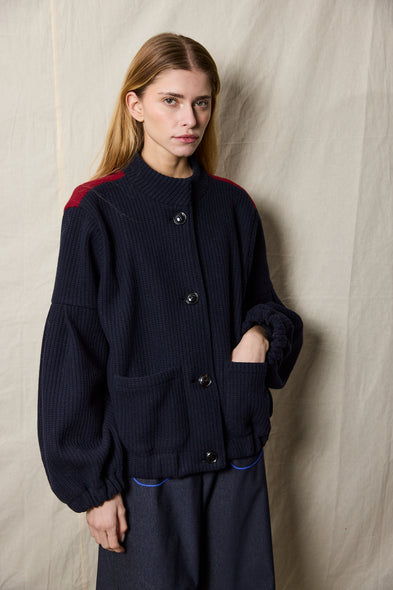 Bomber. Cardigan