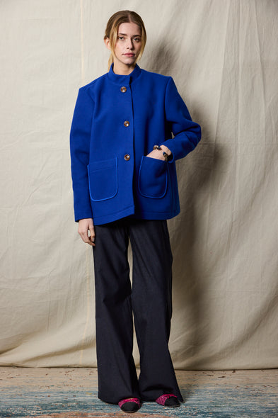 Chantilly Jacket. Royal Blue