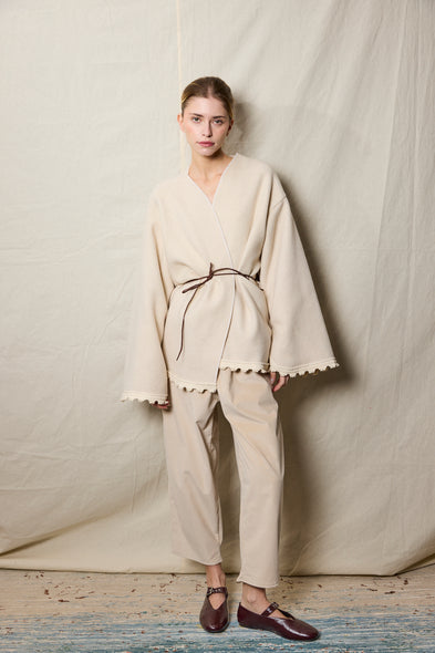 Poncho Jacket. Iris