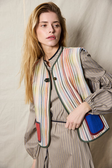 Striped Vest