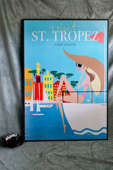 Travel Poster "St.Tropez"