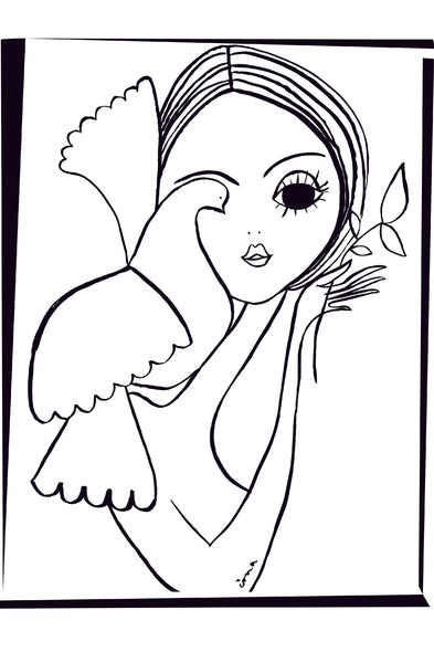 Peace - Illustration by IRMA