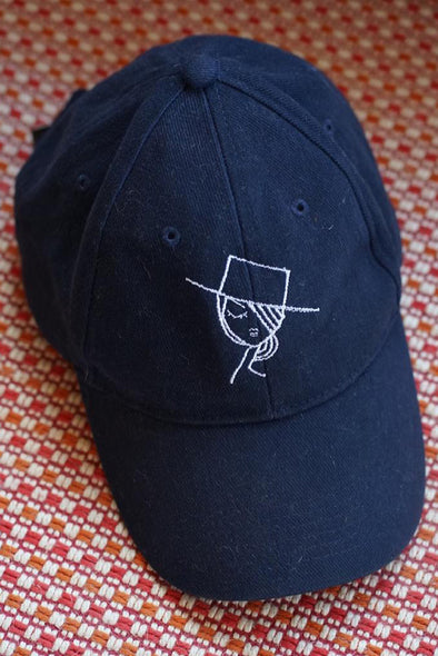 THE Cap "the hat" (navy, white)