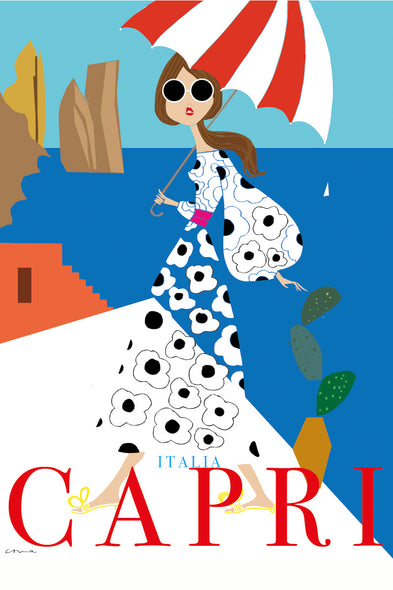 Travel Poster "Capri"