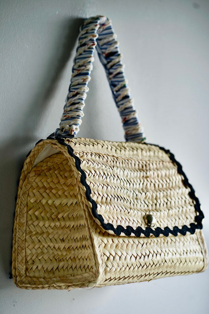1967 Bag with braided handle