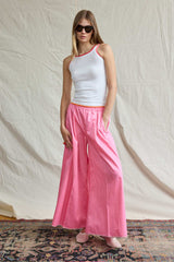 Palazzo pants. Pink Carlos