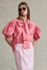 Pencil Ruffled Skirt. Loretta