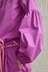 Colonelle Tunic. Fuchsia au lait