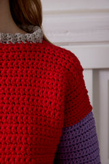 Knitwear No.94. Three colour Sweater