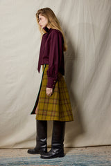 Nikola Blouse. Burgundy