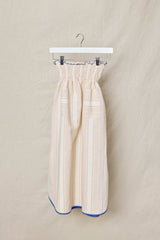 Skirt Dress. Mocca Stripe