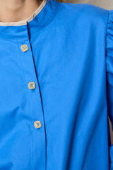 Gazelle Jacket. Azur blue