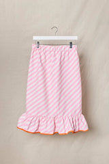 Pencil Ruffled Skirt. Loretta