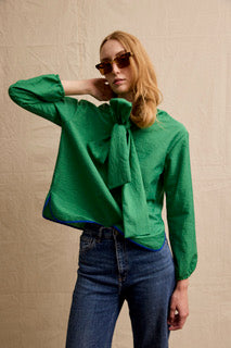 Cala  blouse. Green