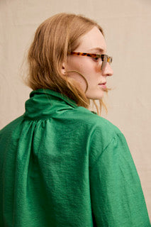 Cala  blouse. Green