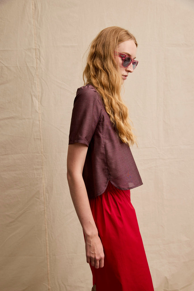 Short Sleeve Shirt. Mathilde