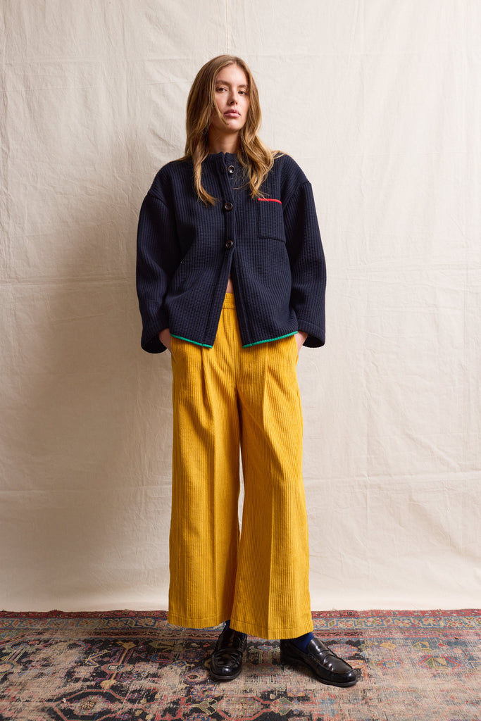 Marseille Pants. Mustard