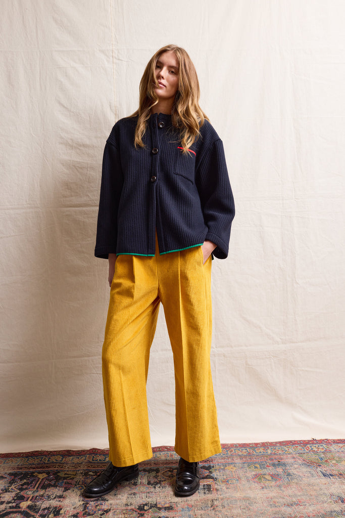 Marseille Pants. Mustard