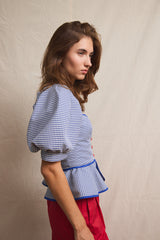 Mieder Blouse Vichy