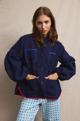 Parker Jacket. Rosy