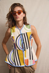 Delaunay sleeveless vest