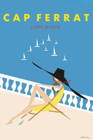 Travel Poster "Cap Ferrat"